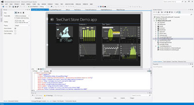 TeeChart.Store Chart Gallery Demo.